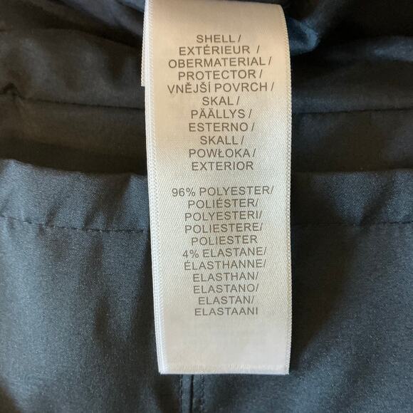 Aidan Mattox Shawl Collar A-Line Evening Gown Blue Size 4 Ruffled Thigh Slit - Picture 10 of 13